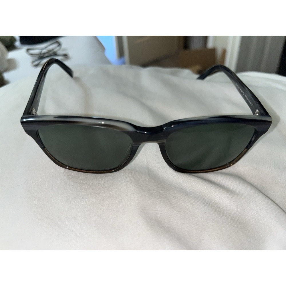 Warby Parker Eyeglasses Blue Antique Shale Fade FRAMES ONLY Barkley 53-18-142